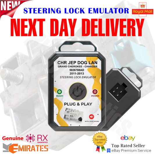 Jeep Grand Cherokee Chrysler Dodge 2011-2013 Steering Lock Emulator