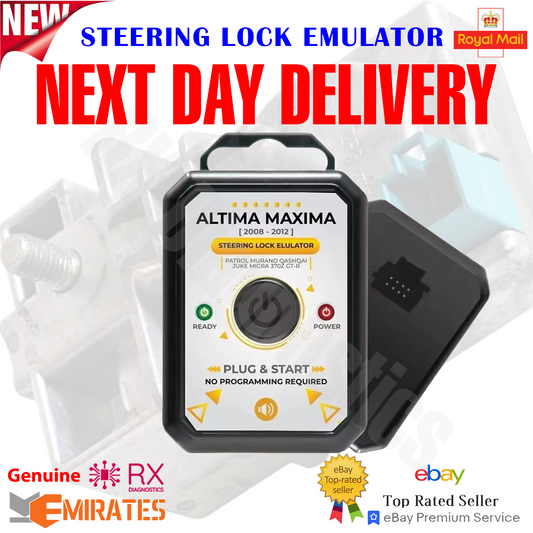 Nissan Altima Maxima 370Z GTR Murano Juke Steering Lock Emulator Fix