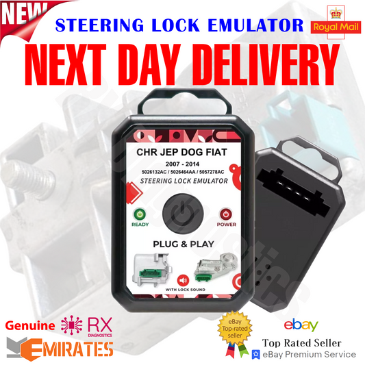 Jeep Chrysler Dodge Fiat ESL Electronic Steering Lock Emulator