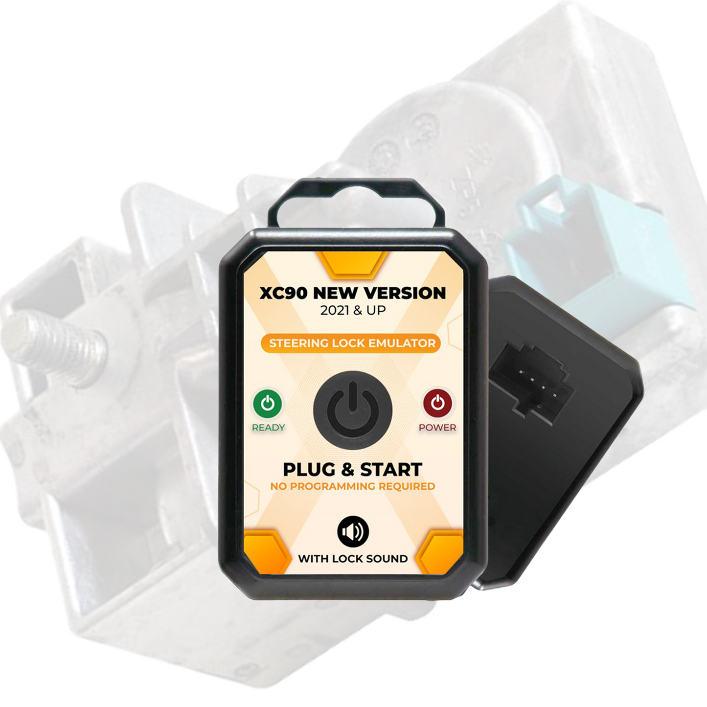 Volvo XC90 -S90 - V60 - XC60 NEW VERSION 2021 & UP ESL ELV Steering Wheel Lock Emulator