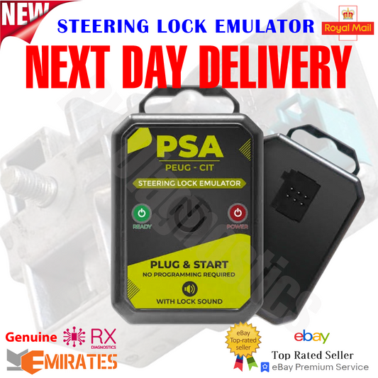PSA Peugeot Citroen Opel 2011 and Up Steering Lock Emulator
