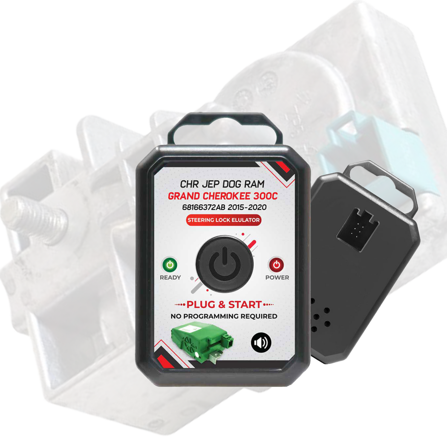 Jeep Grand Cherokee 2015 - 2021 ESL Electronic Steering Lock Emulator