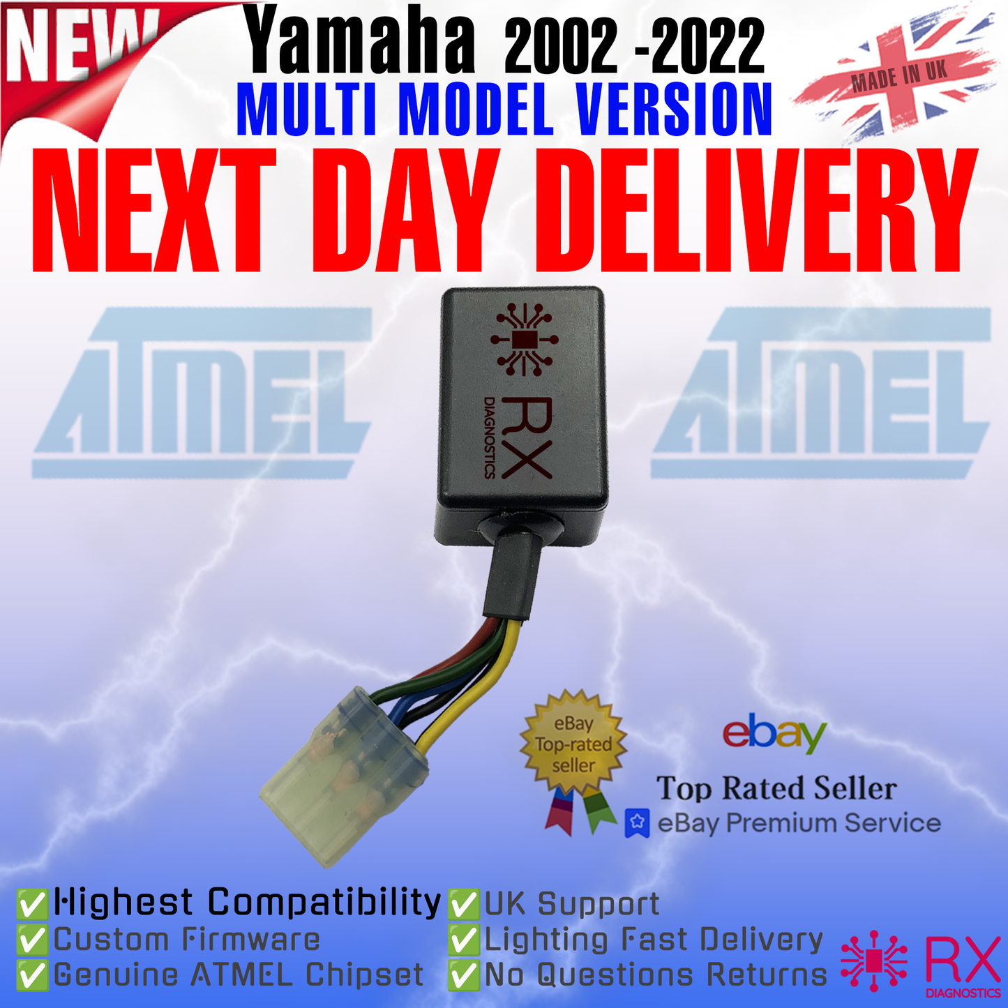 Yamaha Immobiliser Diagnostic Emulator 2002 - 2022 MULTI MODEL VARIANT
