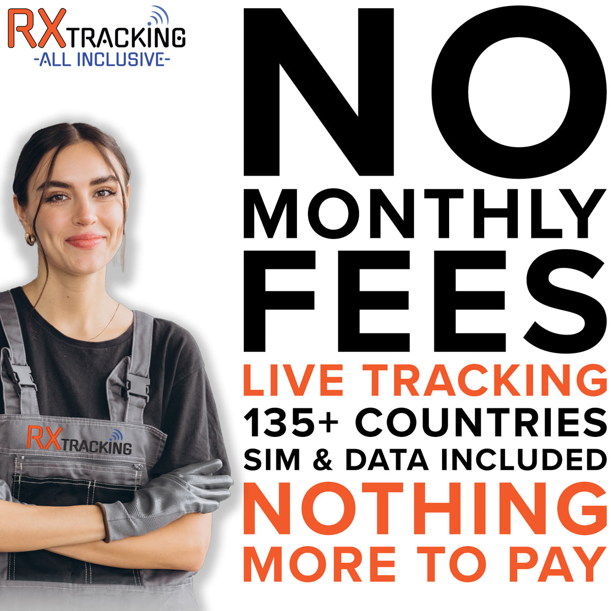 RX Tracking 4G BATTERY GPS Tracker - Vehicle Car Van Tracking - 5 Year All Inclusive