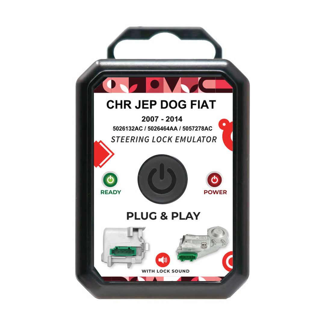 Jeep Chrysler Dodge Fiat ESL Electronic Steering Lock (ESL / ELV) Emulator - No Programming Required