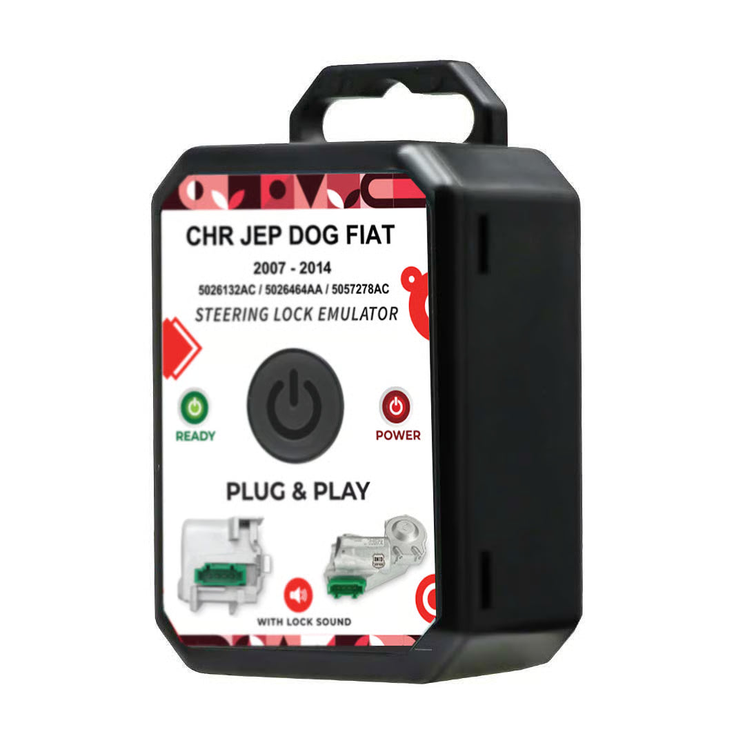 Jeep Chrysler Dodge Fiat ESL Electronic Steering Lock (ESL / ELV) Emulator - No Programming Required