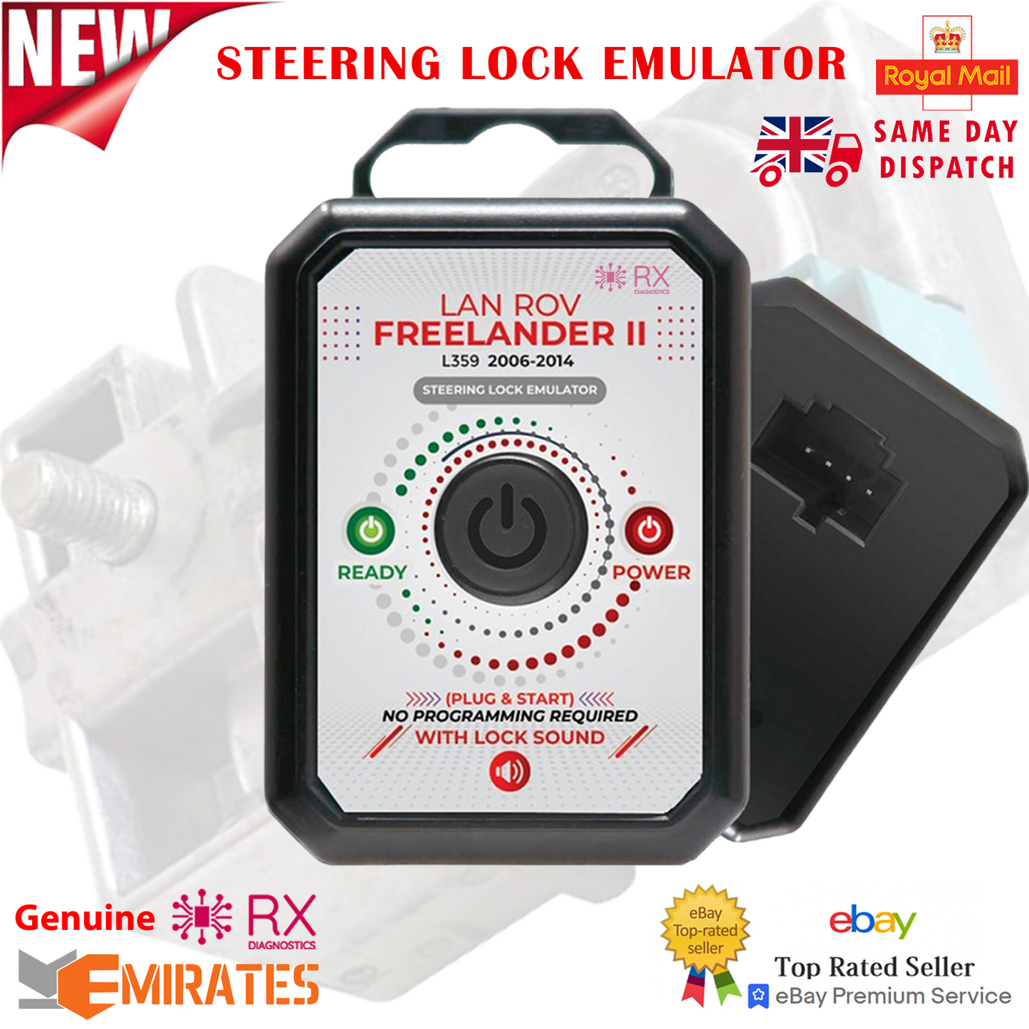 Land Rover Freelander 2 L359 2006 2014 ESL ELV Steering Wheel Lock Emulator