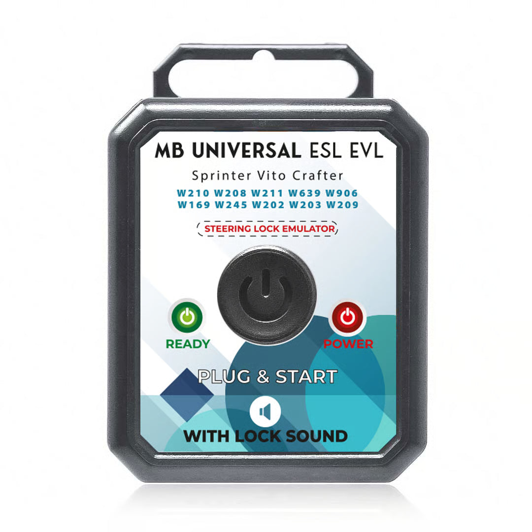 Mercedes Sprinter Vito Crafter Electronic Steering Lock (ESL / ELV) Emulator - No Programming Required