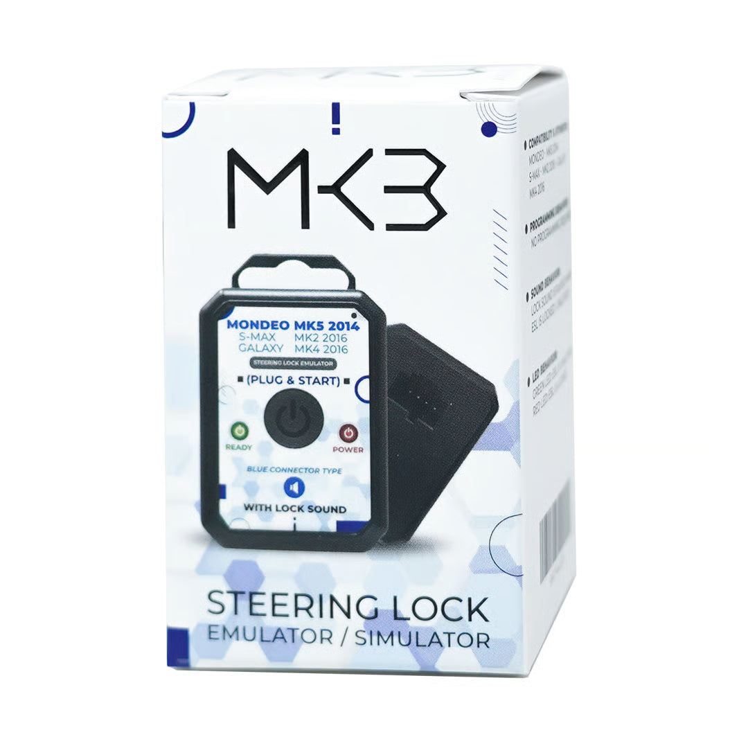 Ford Mondeo S-Max Galaxy Electronic Steering Lock (ESL / ELV) Emulator - No Programming Required