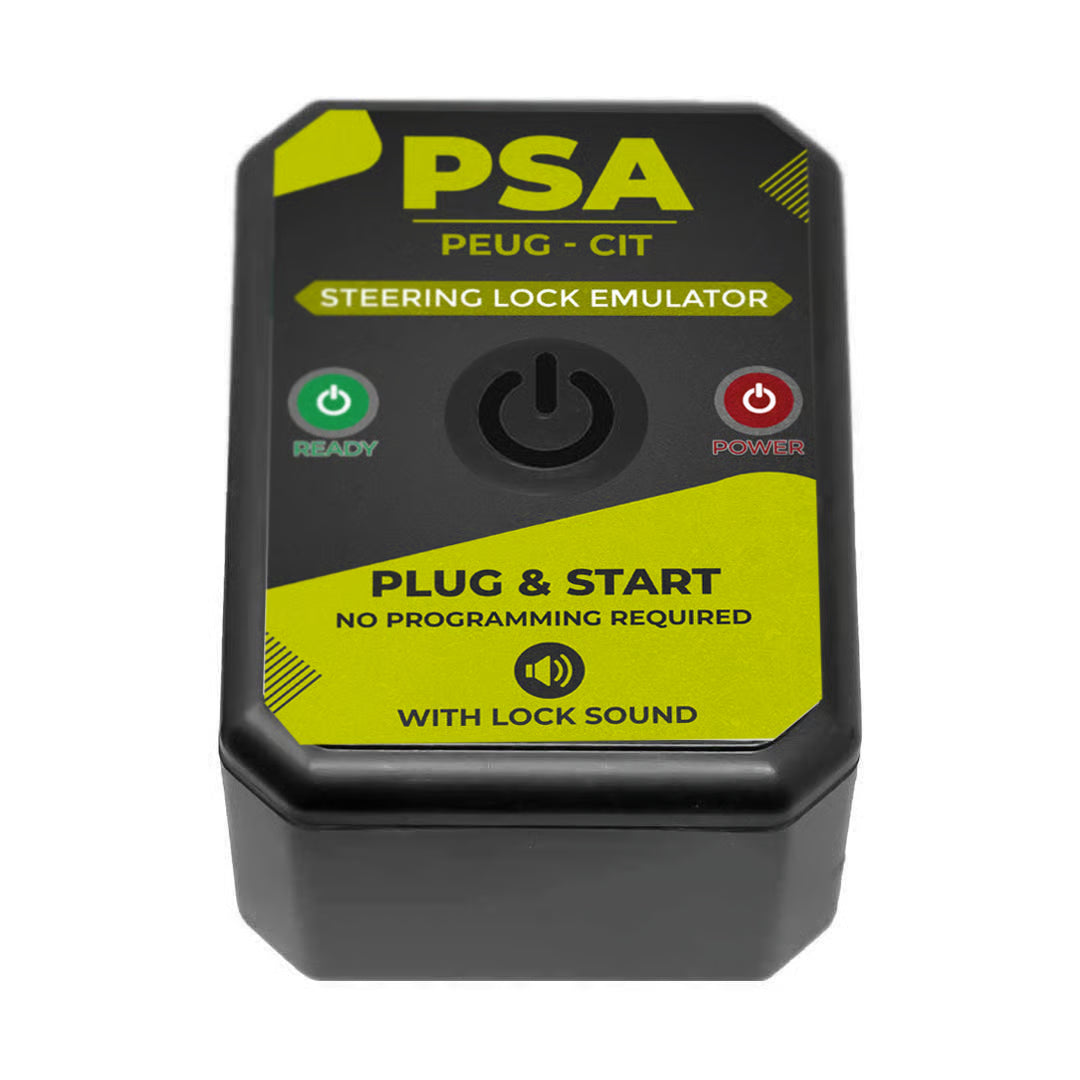 PSA Peugeot Citroen Opel 2011 and Up Electronic Steering Lock (ESL / ELV) Emulator - No Programming Required