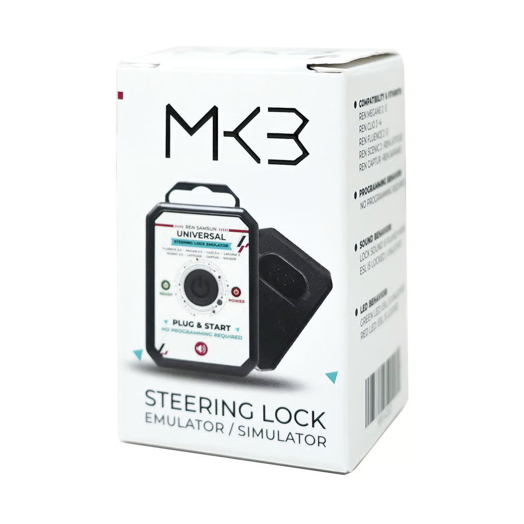 Renault Scenic, Megane, Clio, Laguna, Captur Electronic Steering Lock (ESL / ELV) Emulator - No Programming Required