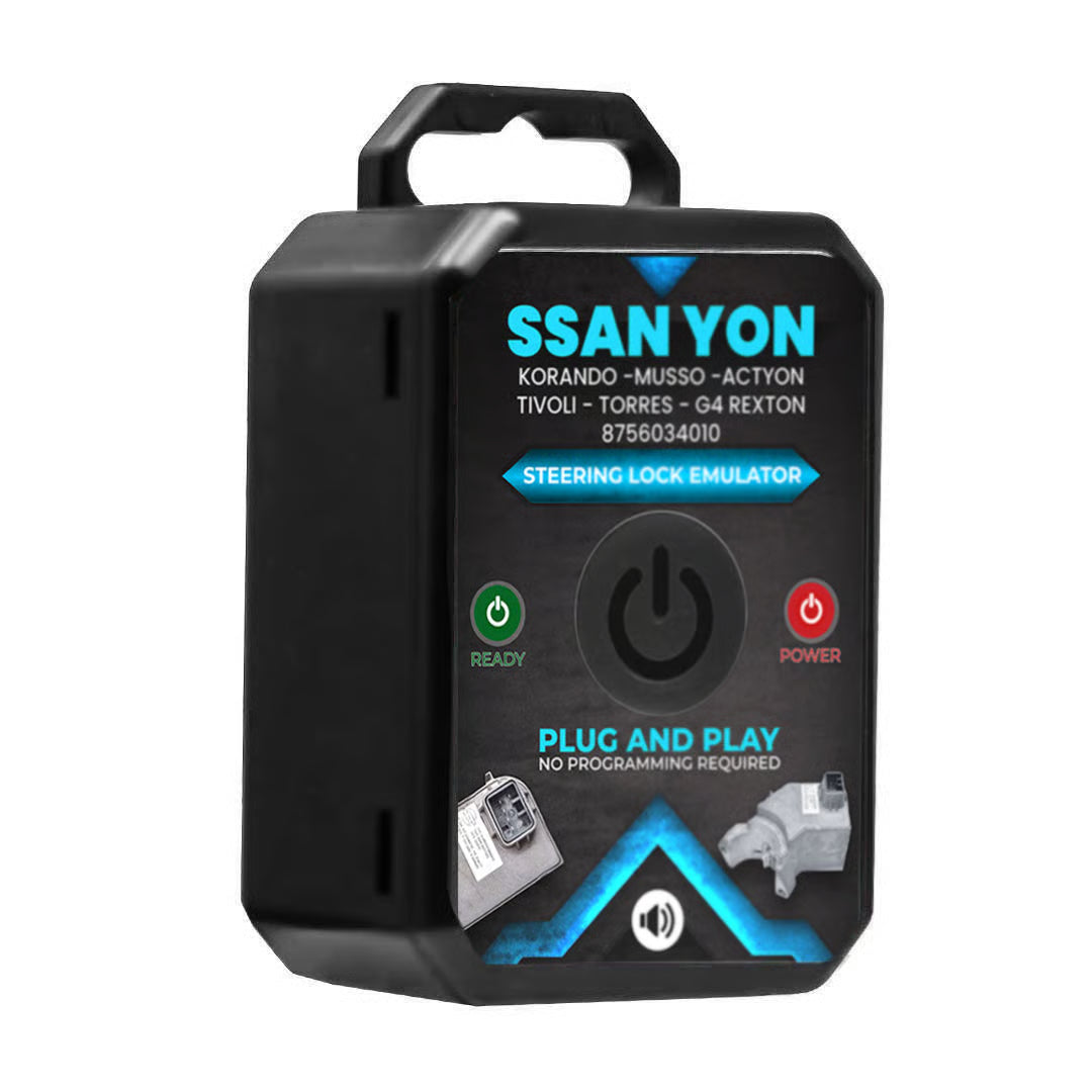 SsangYong Korando Musso Actyon Tivoli Electronic Steering Lock (ESL / ELV) Emulator - No Programming Required