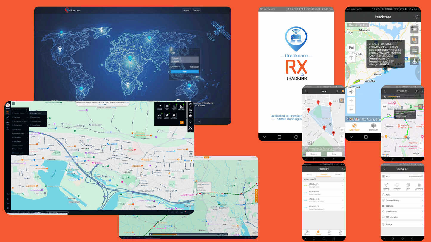 RX Tracking 4G GPS Tracker - Vehicle Car Van Tracking - 5 Year All Inclusive