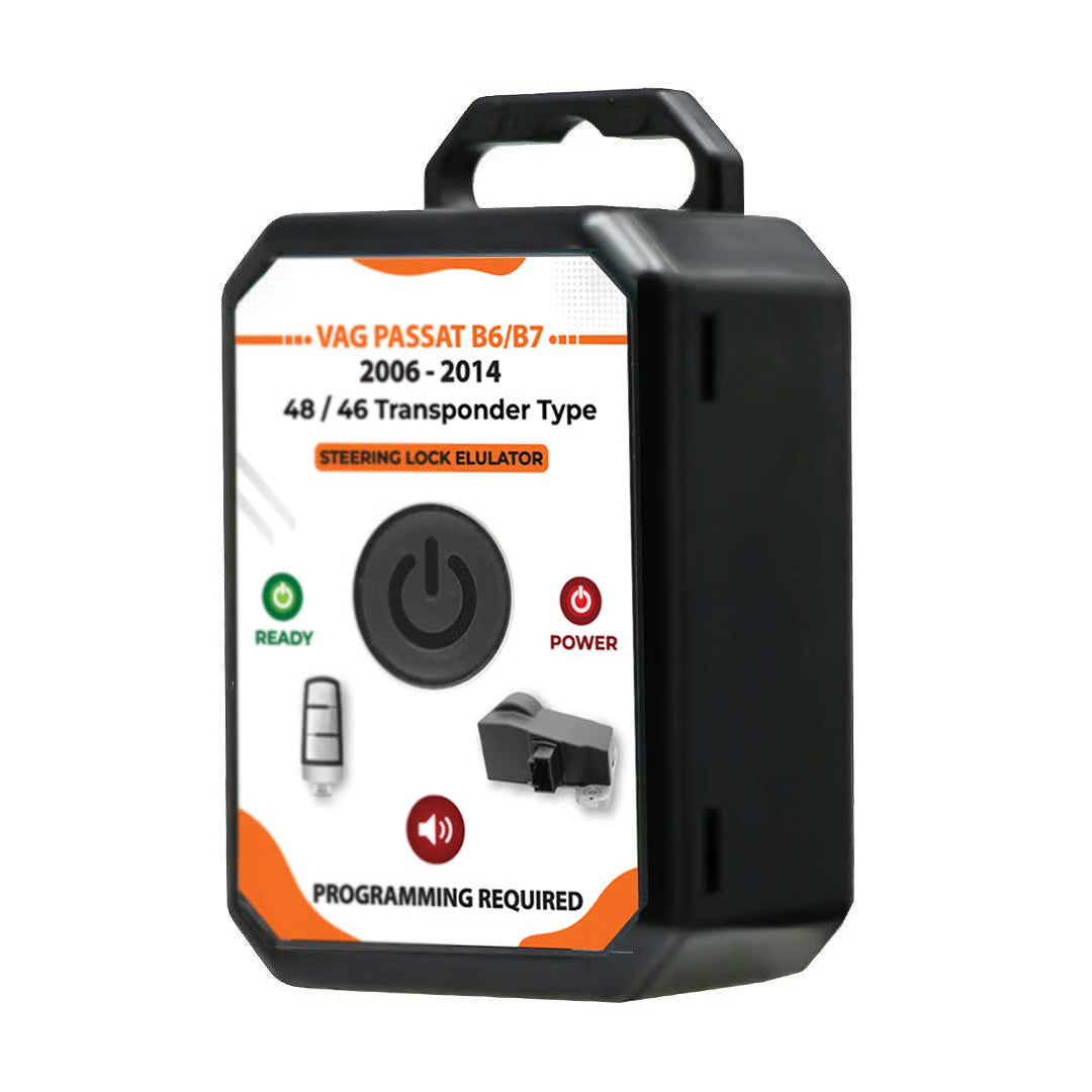 Passat B6/B7 MEGAMOS 48 2006 - 2014 ESL ELV SCL Steering Lock Emulator + Connection Adapter