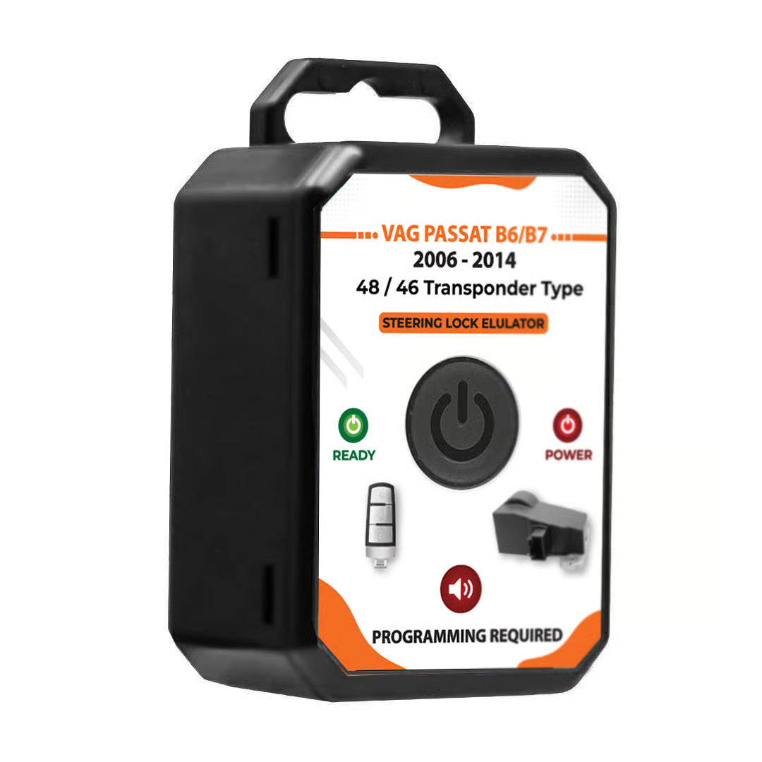 Passat B6/B7 MEGAMOS 48 2006 - 2014 ESL ELV SCL Steering Lock Emulator + Connection Adapter