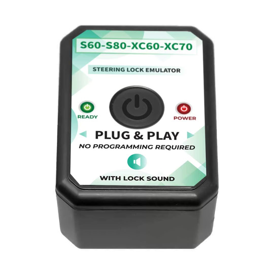 Volvo Emulator - S60 S80 XC60 XC70 Steering Lock Emulator Simulator With Lock Sound