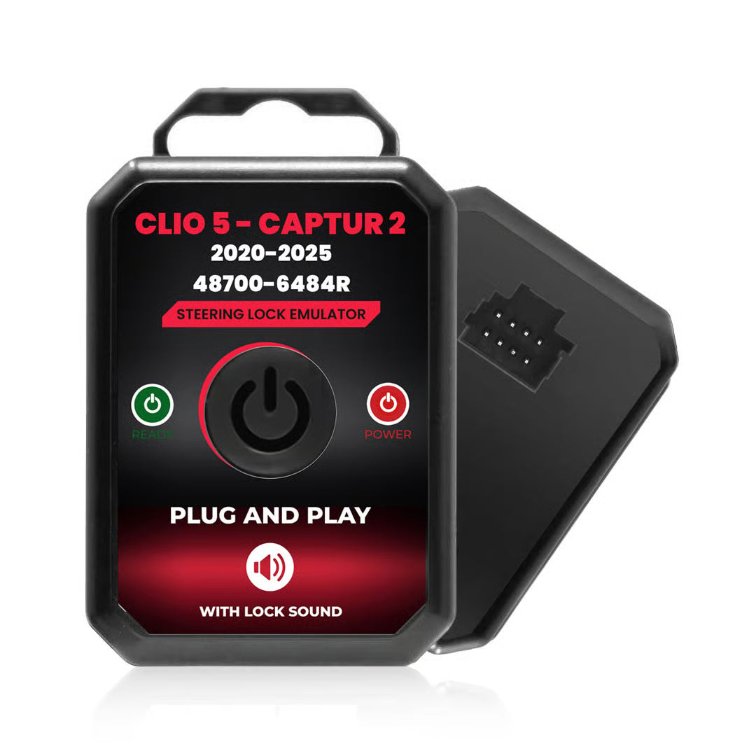 Renault Clio 5 Captur 2 2020-2025 Electronic Steering Lock (ESL / ELV) Emulator - No Programming Required