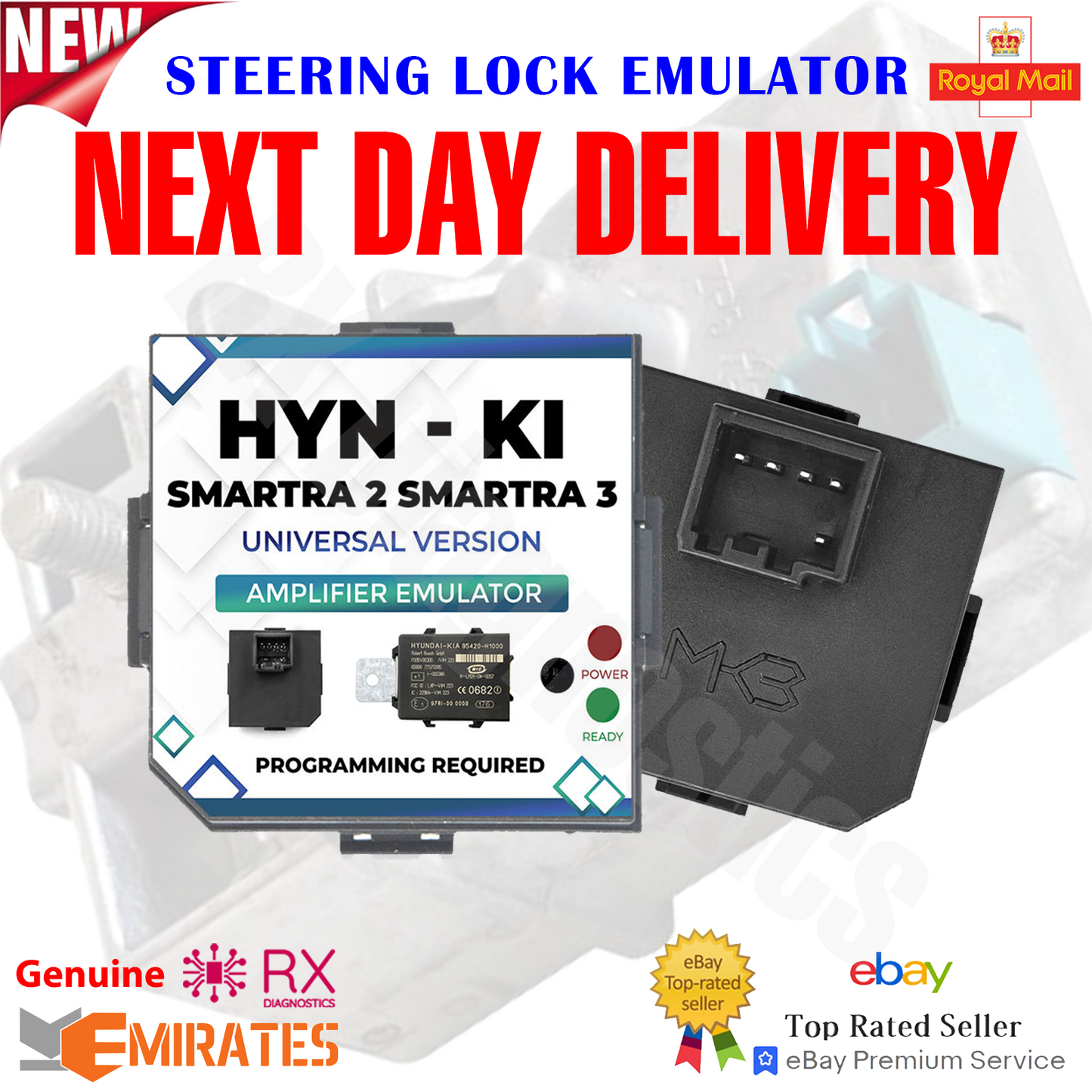 Hyundai and Kia SMARTRA 2 SMARTRA 3 Steering Lock Emulator