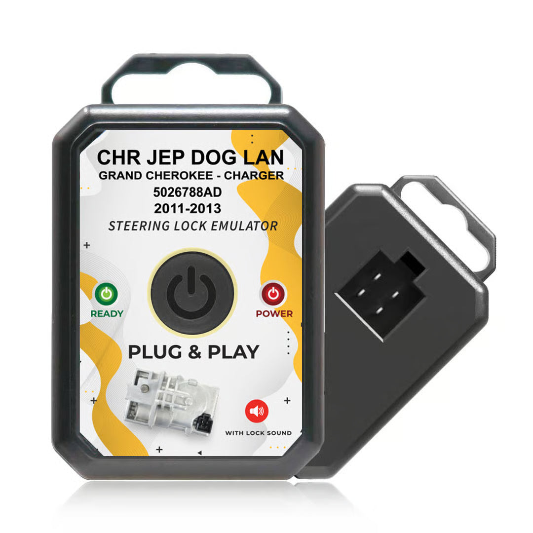 Jeep Grand Cherokee Chrysler Dodge 2011-2013 Electronic Steering Lock (ESL / ELV) Emulator - No Programming Required