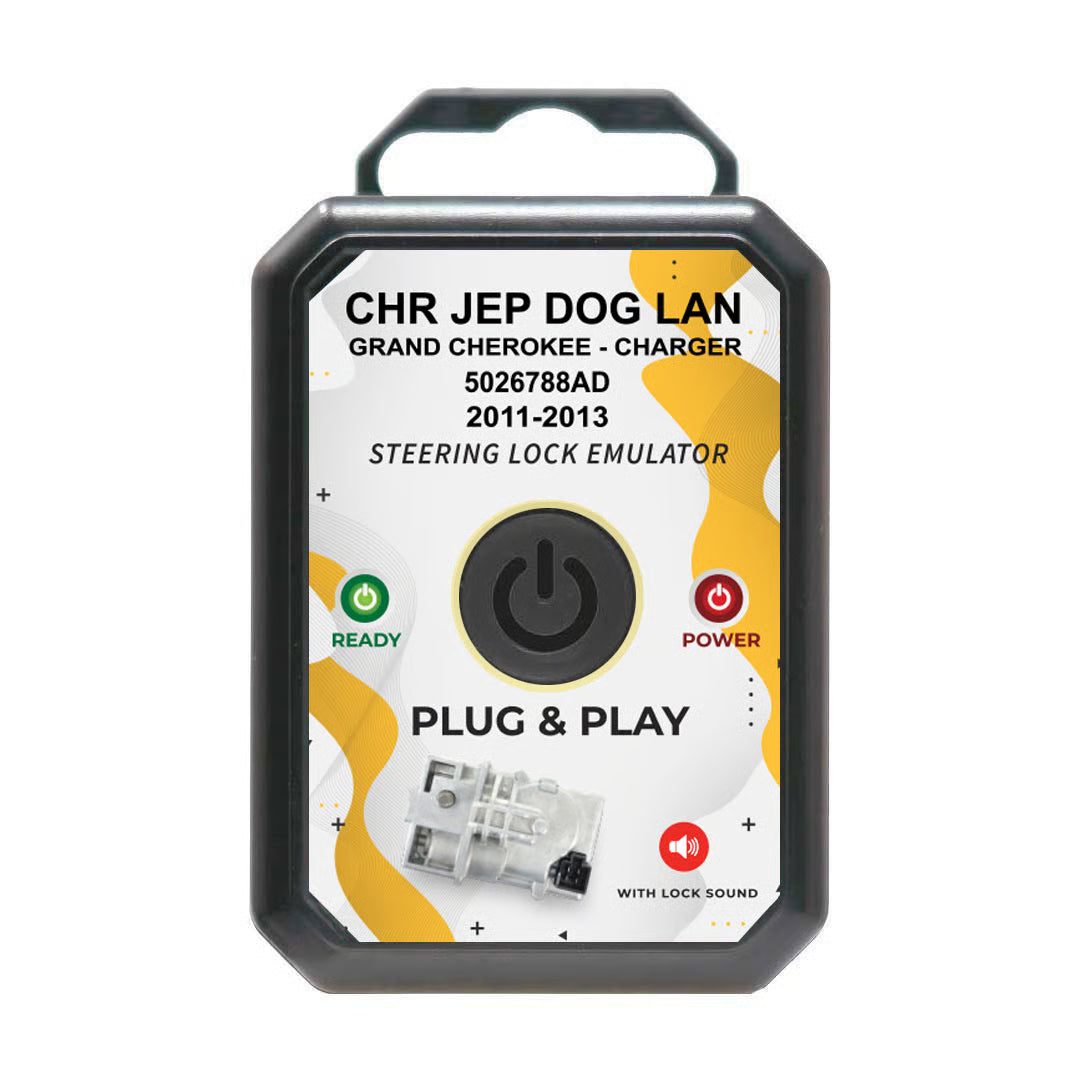 Jeep Grand Cherokee Chrysler Dodge 2011-2013 Electronic Steering Lock (ESL / ELV) Emulator - No Programming Required