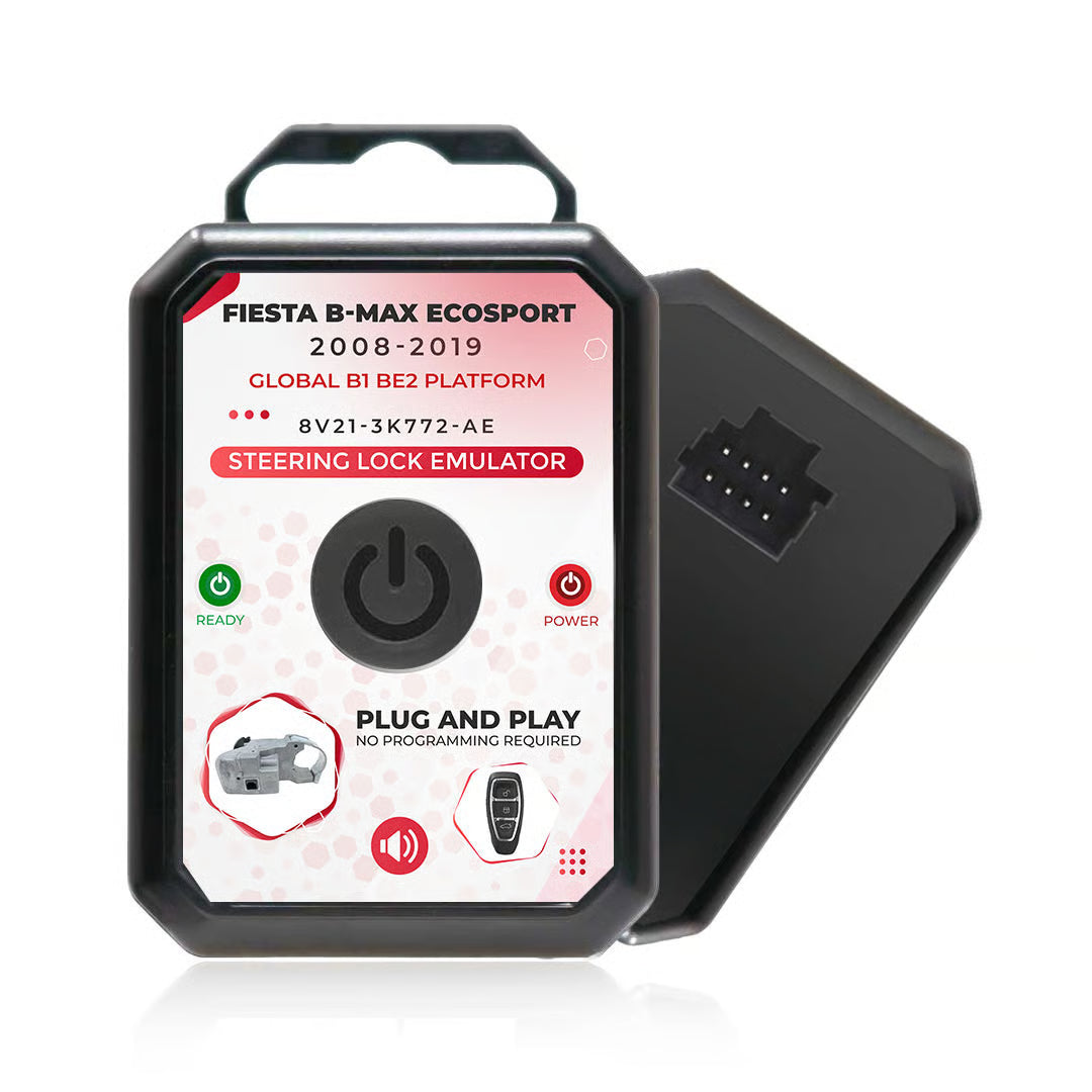 Ford Fiesta B-MAX EcoSport 2008-2019 Electronic Electronic Steering Lock (ESL / ELV) Emulator - No Programming Required