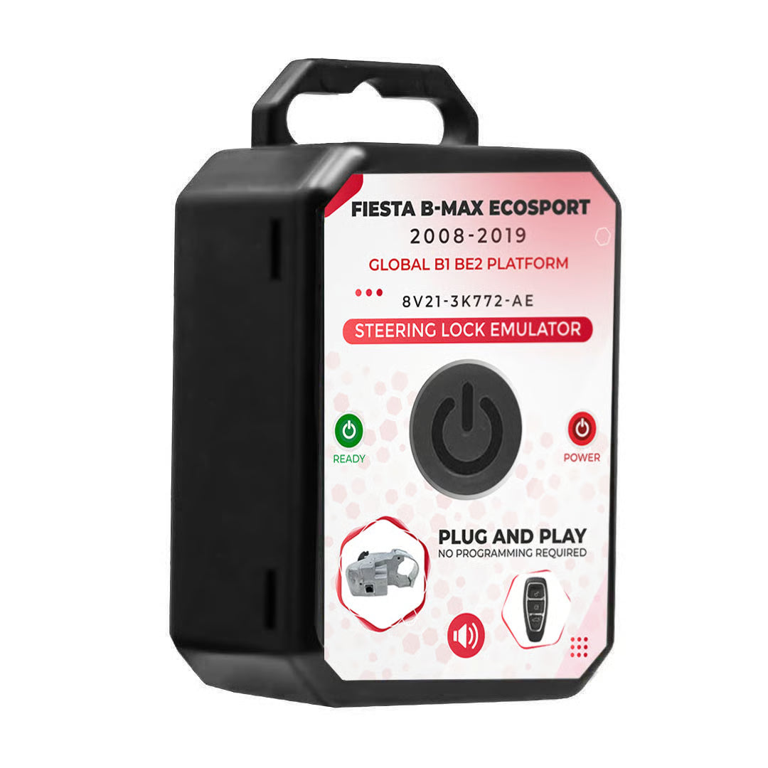 Ford Fiesta B-MAX EcoSport 2008-2019 Electronic Electronic Steering Lock (ESL / ELV) Emulator - No Programming Required