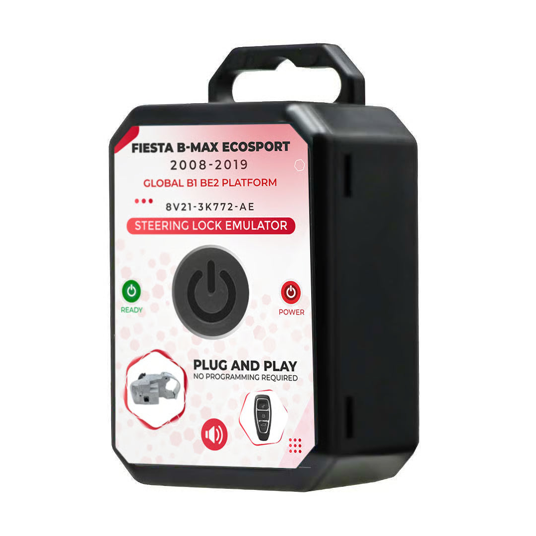 Ford Fiesta B-MAX EcoSport 2008-2019 Electronic Electronic Steering Lock (ESL / ELV) Emulator - No Programming Required