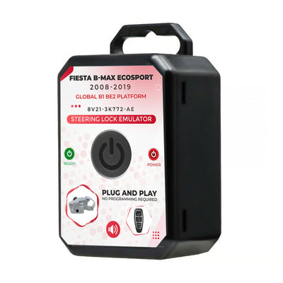 Ford Fiesta B-MAX EcoSport 2008-2019 Electronic Electronic Steering Lock (ESL / ELV) Emulator - No Programming Required