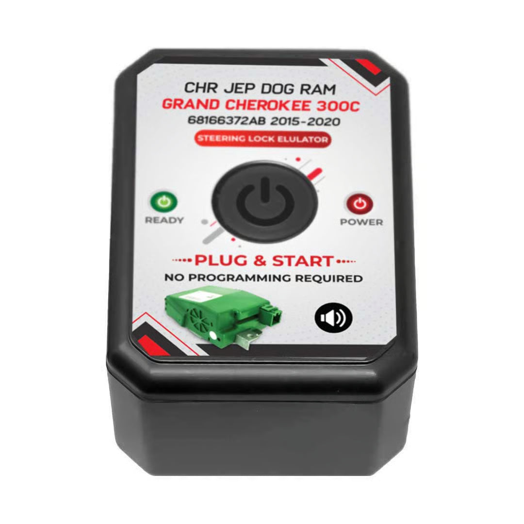 Jeep Grand Cherokee 2015 - 2021 Electronic Steering Lock (ESL / ELV) Emulator - No Programming Required