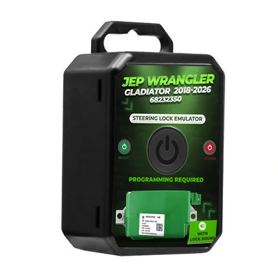 Jeep Wrangler Gladiator 2018-2026 Electronic Steering Lock (ESL / ELV) Emulator - No Programming Required
