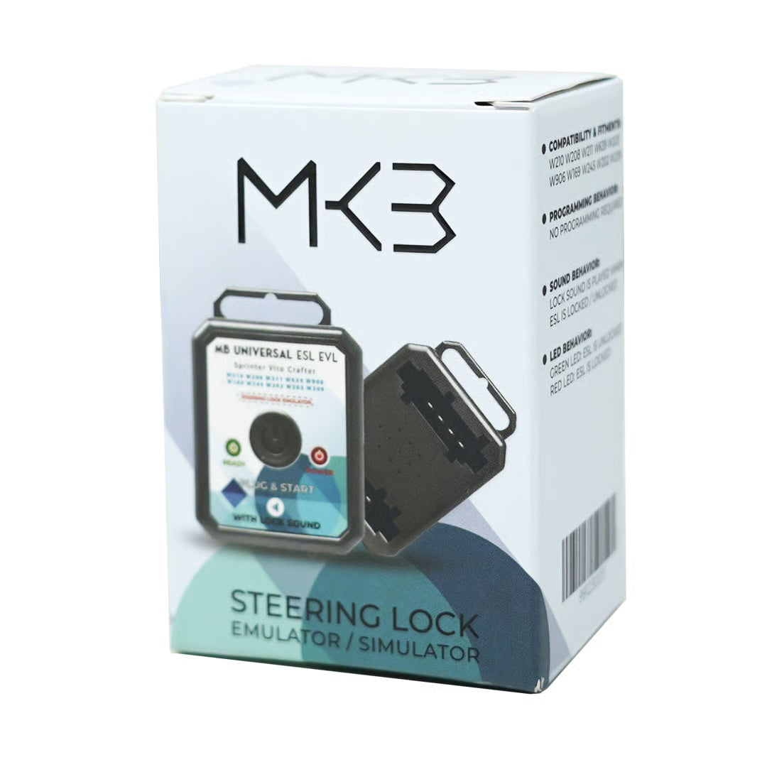 Mercedes Sprinter Vito Crafter Electronic Steering Lock (ESL / ELV) Emulator - No Programming Required