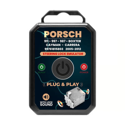 Porsche 911 997 987 Boxster Cayman Carrera 2005-12 Electronic Steering Lock (ESL / ELV) Emulator - No Programming Required