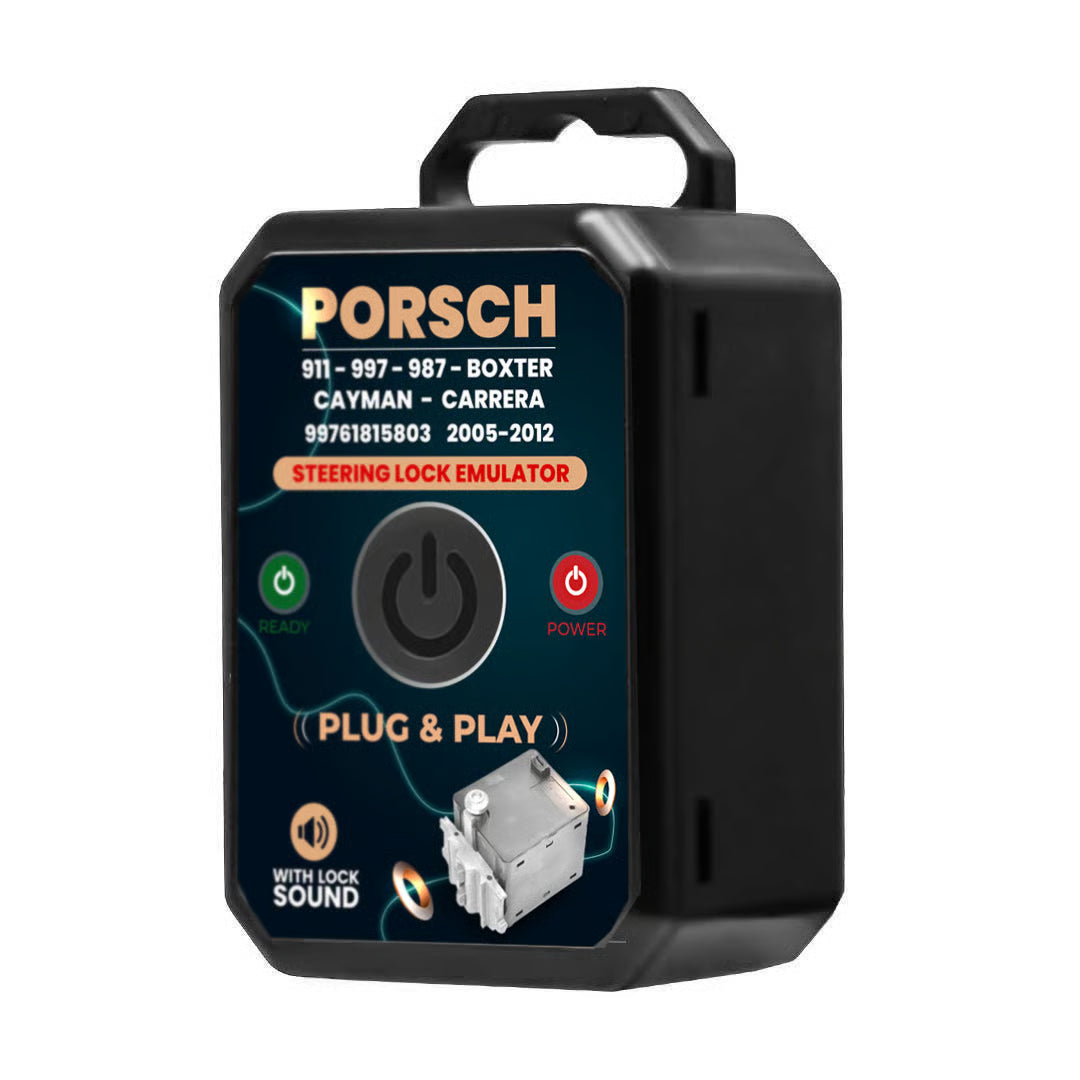 Porsche 911 997 987 Boxster Cayman Carrera 2005-12 Electronic Steering Lock (ESL / ELV) Emulator - No Programming Required