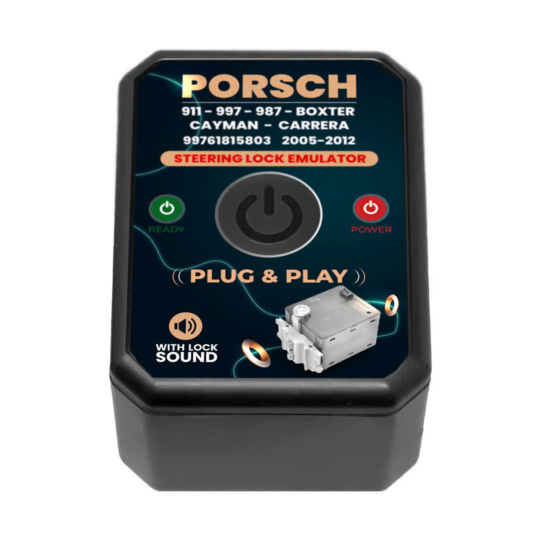 Porsche 911 997 987 Boxster Cayman Carrera 2005-12 Electronic Steering Lock (ESL / ELV) Emulator - No Programming Required