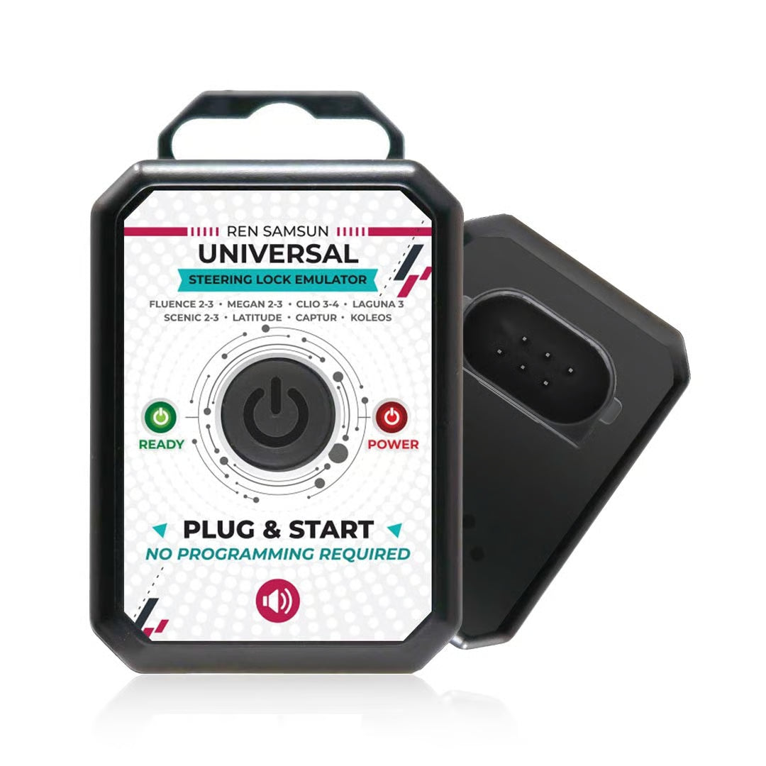 Renault Scenic, Megane, Clio, Laguna, Captur Electronic Steering Lock (ESL / ELV) Emulator - No Programming Required