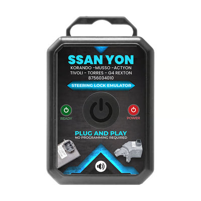 SsangYong Korando Musso Actyon Tivoli Electronic Steering Lock (ESL / ELV) Emulator - No Programming Required
