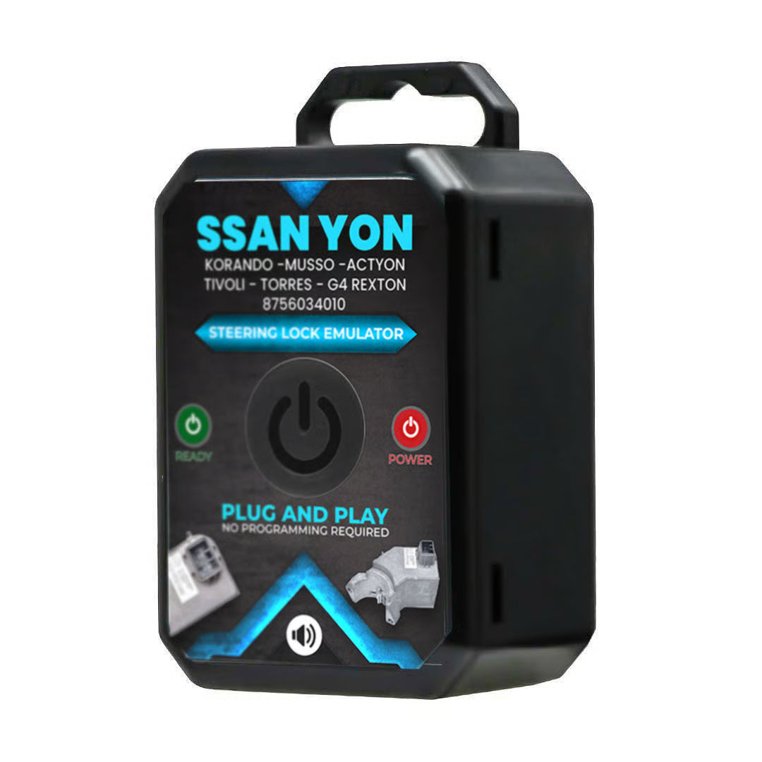 SsangYong Korando Musso Actyon Tivoli Electronic Steering Lock (ESL / ELV) Emulator - No Programming Required