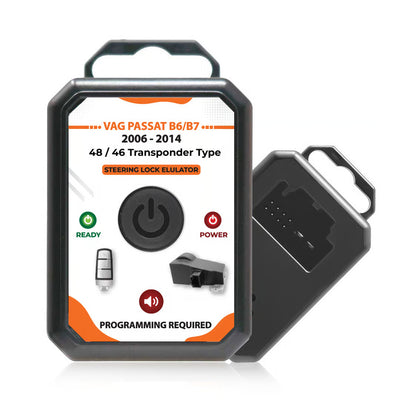 Passat B6/B7 MEGAMOS 48 2006 - 2014 ESL ELV SCL Steering Lock Emulator + Connection Adapter