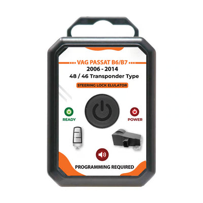 Passat B6/B7 MEGAMOS 48 2006 - 2014 ESL ELV SCL Steering Lock Emulator + Connection Adapter