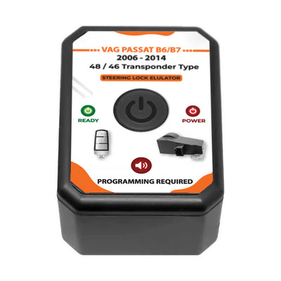 Passat B6/B7 MEGAMOS 48 2006 - 2014 ESL ELV SCL Steering Lock Emulator + Connection Adapter