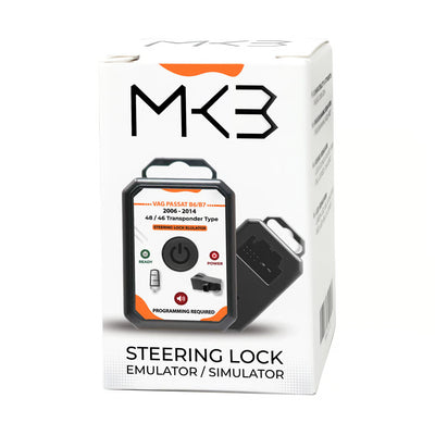 Passat B6/B7 MEGAMOS 48 2006 - 2014 ESL ELV SCL Steering Lock Emulator + Connection Adapter