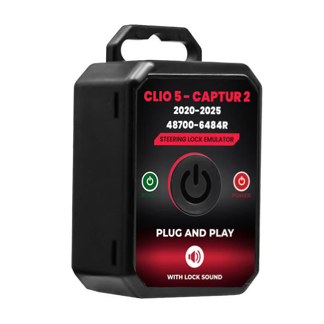 Renault Clio 5 Captur 2 2020-2025 Electronic Steering Lock (ESL / ELV) Emulator - No Programming Required