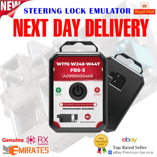 Mercedes Benz W176-W246-W447 (FBS-3) Steering Lock Emulator: Steering Lock ESL ELV SCL Steering Lock Emulator - Part Number: A0999000400