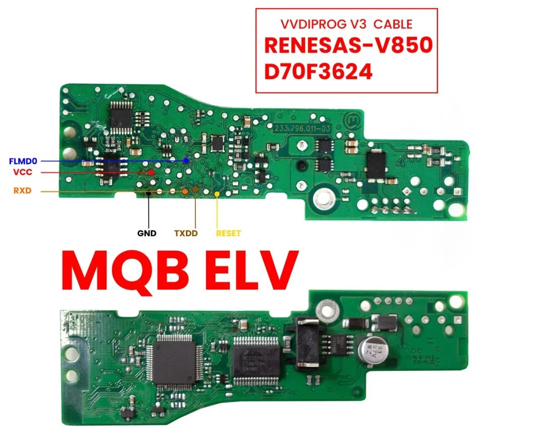 VAG MQB 3Q Passat B8 Skoda Octavia Steering Lock Steering Lock Emulator: Steering Lock ESL ELV SCL Steering Lock Emulator - Part Number: 3Q0905861B