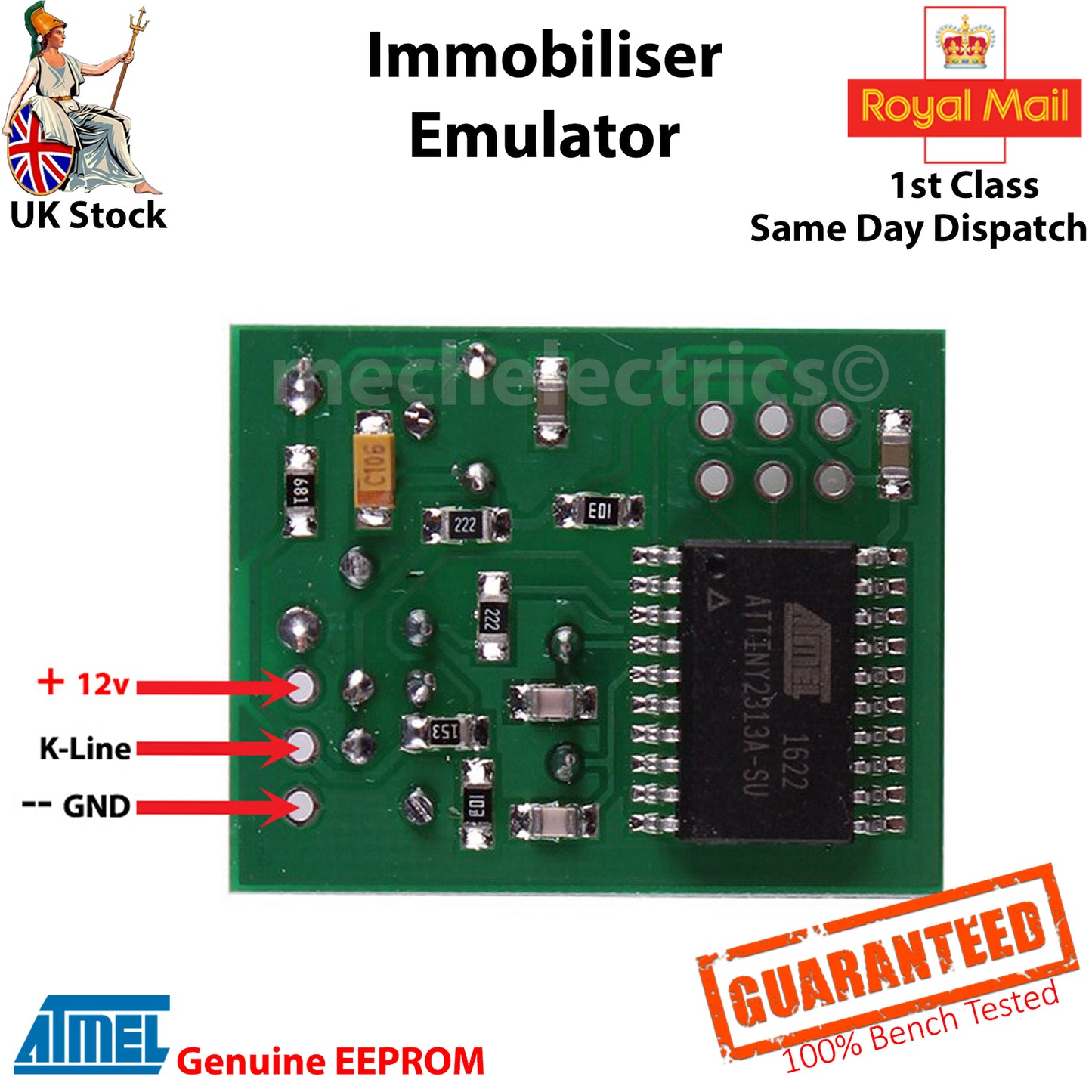 Immobiliser Bypass Emulator for VW VAG Audi Seat Skoda Golf III Sharan Passat TT