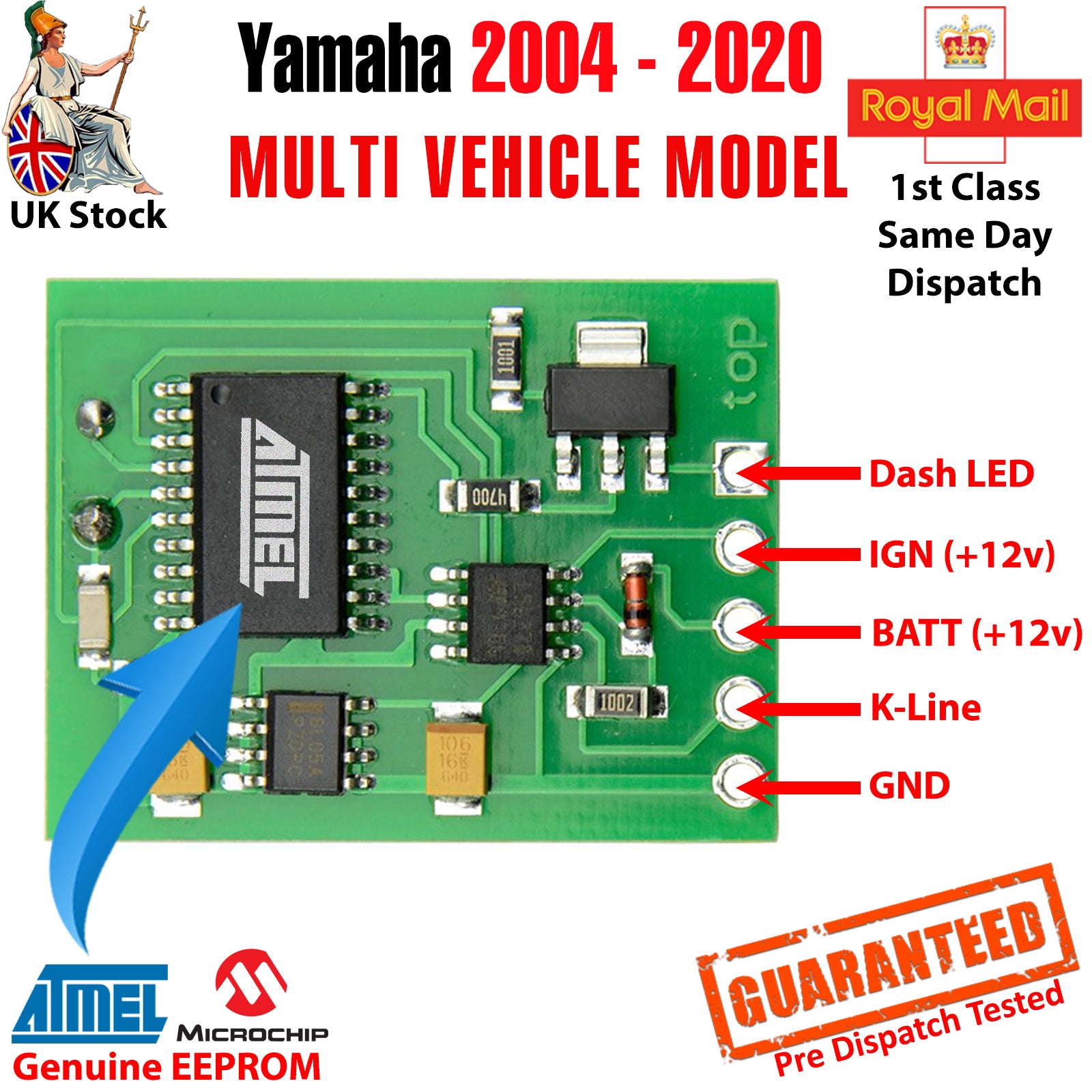 Yamaha Immobiliser Diagnostic Emulator 2004 - 2022
